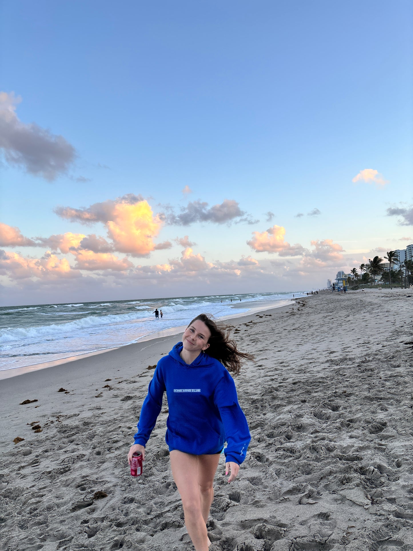 Enjoy the Now Hoodie Standard Hoodie- Royal Blue
