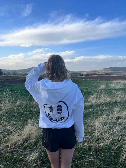 KMC Smiley Standard Zip-Up- White