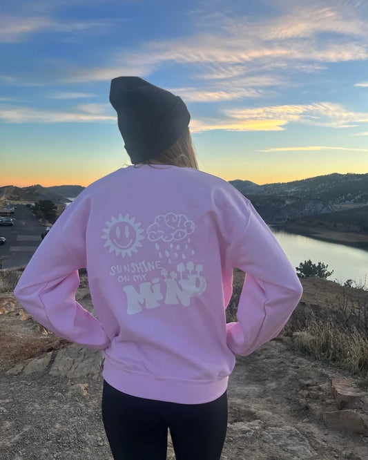 Sunshine Standard  Crewneck- Light Pink